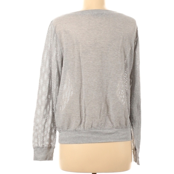 MICHAEL STARS PULLOVER SWEATER, GRAY, ONE SIZE - Picture 2 of 2